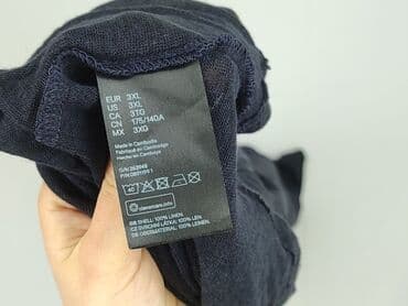 oversized t shirty basic: H&M Basic, T-shirt damski, rozmiar 3XL — 4