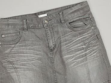 spódnice jeansowe z rozcięciem z przodu: Spódnica damska, rozmiar L — 1