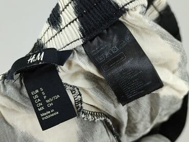 krótkie spodenki do grubych rajstop: H&M, Szorty damskie, rozmiar S — 4