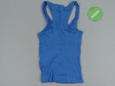 bluzki prążkowane krótki rękaw: Bluzka damska, rozmiar L — 4