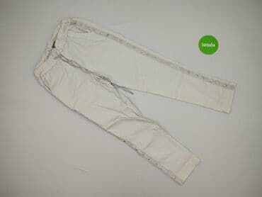 zara woskowane spodnie: Material trousers for women, size S (EU 36) — 4