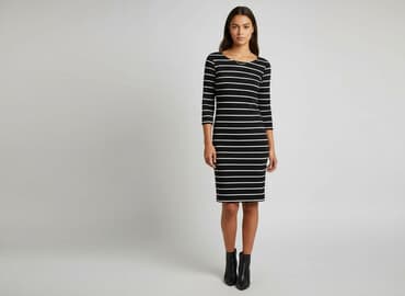 sukienki w paski: H&M Basic, Sukienka damska, rozmiar XS — 7