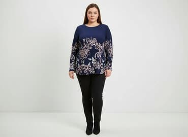 granatowe bluzy: Bluzka damska, rozmiar XL — 6