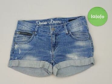 dzinsowe krótkie spodenki: Szorty damskie, rozmiar 2XS — 2