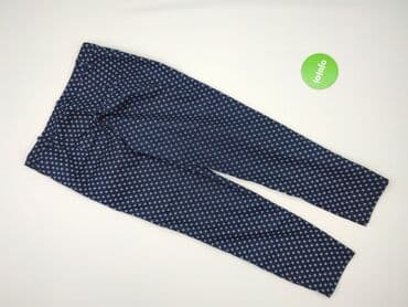 chinosy damskie granatowe: Spodnie materiałowe damskie, rozmiar M — 3