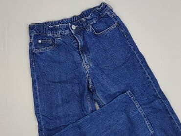 spodnie z dziurami dla dzieci h m: Jeans, H&M, 12 years, 152, condition - Perfect — 1