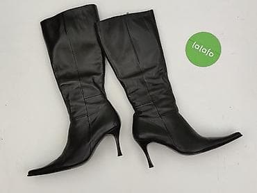 buty hello kitty na platformie: Kozaki damskie, rozmiar 39 — 6