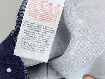 reserved sukienka niebieska w groszki: Ulubione, Spodnie materiałowe damskie, rozmiar M — 5