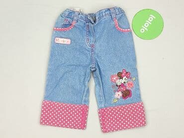 calvin klein sukienka: Spodnie jeansowe, Disney, 1.5-2 lat, 92, stan - Bardzo dobry — 2