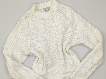 bialy sweterek hm: H&M, Sweter damski, rozmiar XS — 1