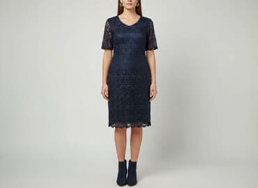 elegancka sukienki dla 50 latki na wesele: Sukienka damska, rozmiar M — 1