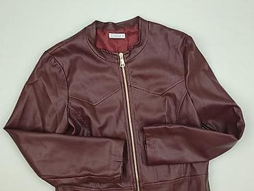 Women`s leather jacket, size M