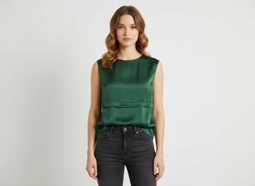 bluzki butelkowa zielen: Bluzka damska, rozmiar L — 5