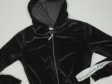 bluzy shein: Velour, Bluza z kapturem damska, rozmiar M — 1