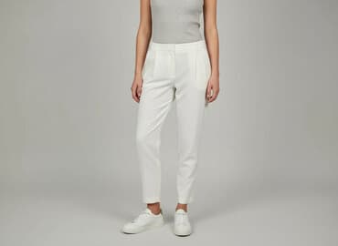 zara wyprzedaż buty: Zara, Spodnie materiałowe damskie, rozmiar M — 6