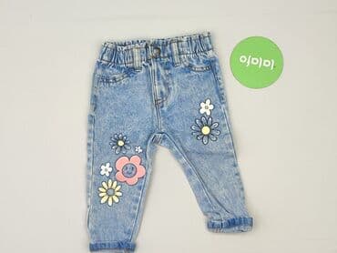 bintex rajstopy: Denim pants, So cute, 6-9 months, condition - Perfect — 2
