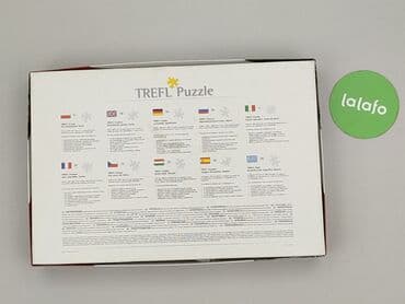 klapki na koturnie z zakrytymi palcami: Puzzle dla Młodzieży, stan - Idealny — 3