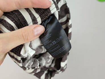rajstopy w paski damskie: H&M, Spodnie materiałowe damskie, rozmiar M — 5