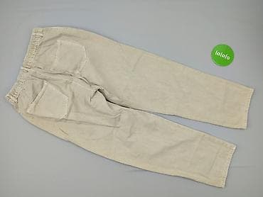 reserved bialy sweter: Reserved, Spodnie materiałowe damskie, rozmiar M — 3