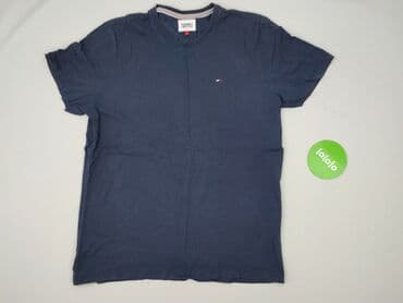 tommy sneakersy meskie: Tommy Jeans, Koszulka dla mężczyzn, rozmiar L — 2