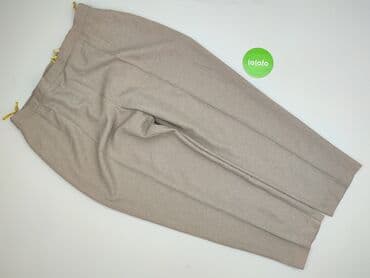 spodnie do kosza: Spodnie materiałowe damskie, rozmiar 3XL — 2