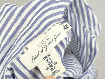 koszula damska w niebieskie paski: H&M, Women`s shirt, size M — 5