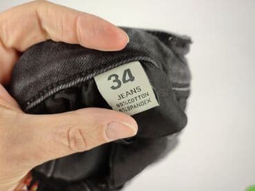 czarne spodnie damskie stradivarius: Джинси жіночі, розмір XS — 5