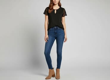 shein bielizna nocna: Shein, T-shirt damski, rozmiar L — 8