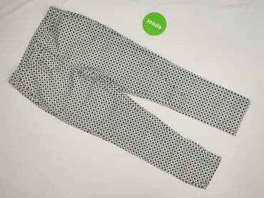 Women: Material trousers for women, size M (EU 38) — 2