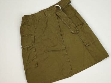 spódniczka khaki: H&M, Spódnica damska, rozmiar XS — 1