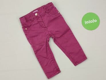 srebrna sukienka dla dziewczynki: Denim pants, F&F, 6-9 months, condition - Perfect — 2