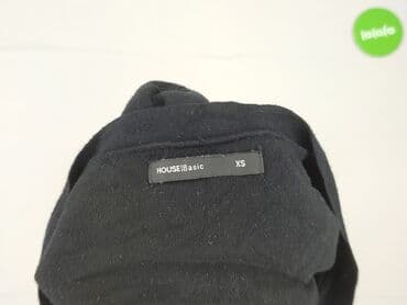 czarne bluzki dekolt v: House, Bluzka damska, rozmiar XS — 4