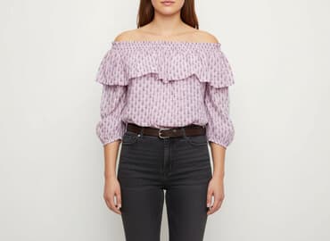 mango sukienka fioletowa: Violeta By Mango, Bluzka damska, rozmiar XL — 6