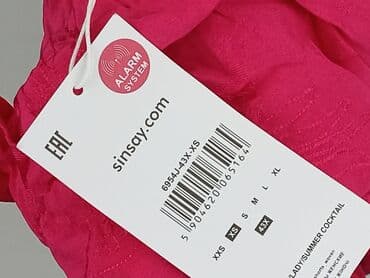 krótkie spodenki czerwone damskie: Sinsay, Szorty damskie, rozmiar XS — 6