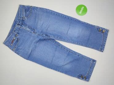 wysokie trampki do krótkich spodni: Spodnie 3/4 damskie, rozmiar M — 2