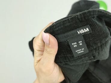 spódnice srebrne plisowane: H&M, Spódnica damska, rozmiar L — 5