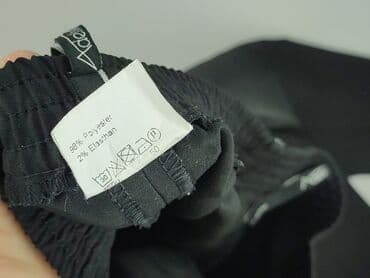 spodnie plus size: Spodnie materiałowe damskie, rozmiar M — 5