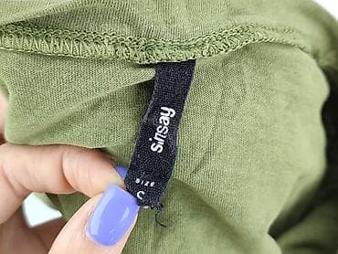 light green: Sinsay, T-shirt damski, rozmiar S — 5