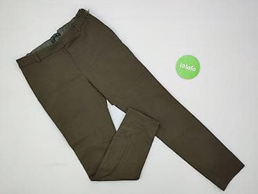 joggery khaki: Zara, Spodnie materiałowe damskie, rozmiar M — 2