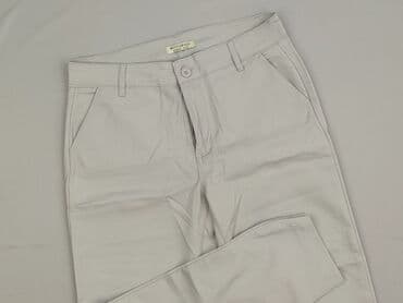 Women: Material trousers for women, size S (EU 36) — 1