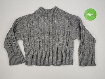 sweter crop top: One size, Sweter damski, rozmiar One size — 3