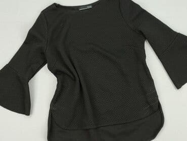 czarna bluzka koronkowa zara: Zara, Bluzka damska, rozmiar M — 1