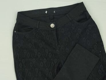 legginsy wzorzyste: Spodnie materiałowe damskie, rozmiar S — 1