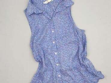 koszula niebieska hm: H&M, Bluzka damska, rozmiar L — 1