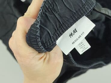 czarne jeansy pull bear: H&M, Szorty dla mężczyzn, M — 4