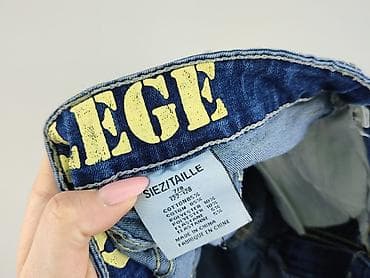 bluzki nirvana: Spodnie jeansowe, 8 lat, 128, stan - Bardzo dobry — 4