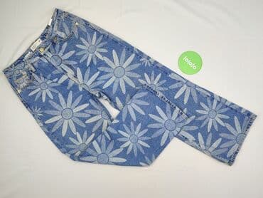 jeansy w stokrotki: House of Denim, Jeansy damskie, rozmiar M — 2