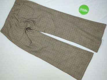 brązowe spodnie woskowane stradivarius: Stradivarius, Spodnie materiałowe damskie, rozmiar S — 4