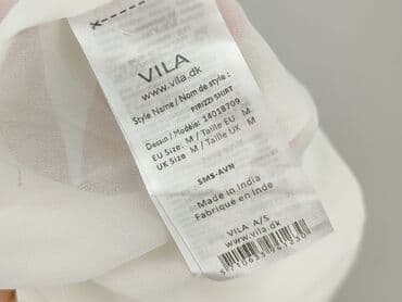 koszulka z tiulem: Vila, Bluzka damska, rozmiar M — 5