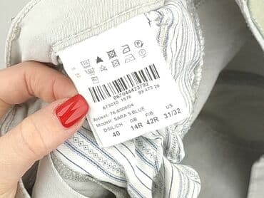 Women's Clothing: BRAX, Material trousers for women, size XL (EU 42) — 5